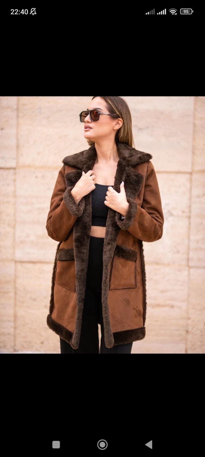 Manteau double face tout neuf