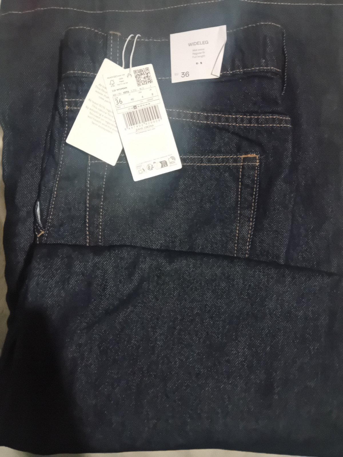  jean Mango bleu   Taille 36 – Neuf avec étiquette