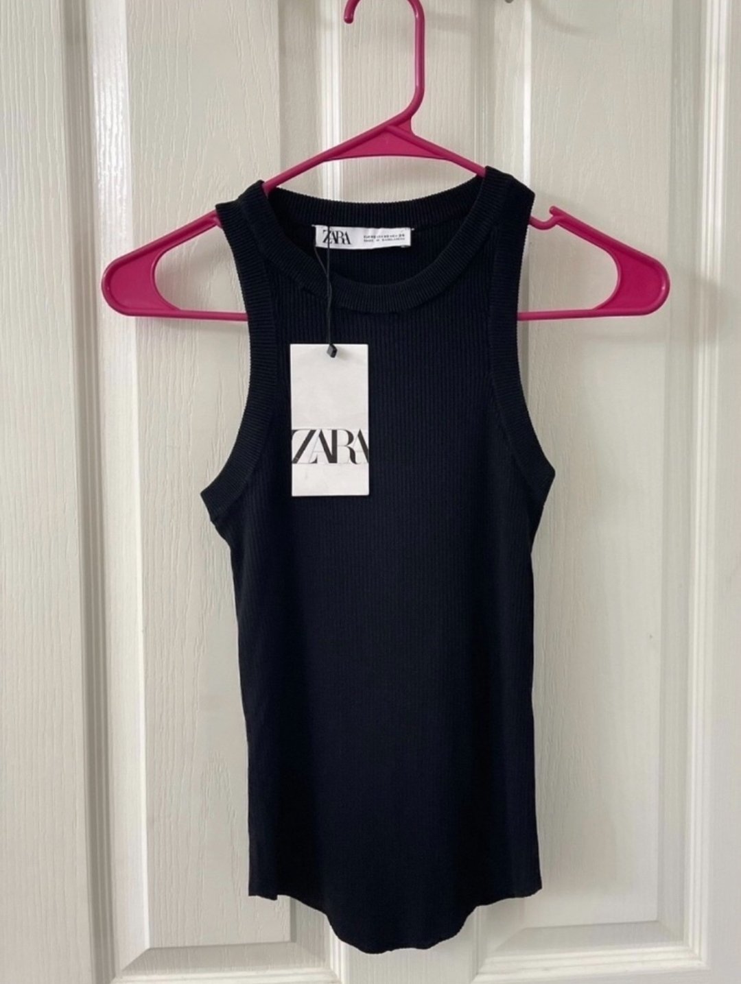 Top noir zara