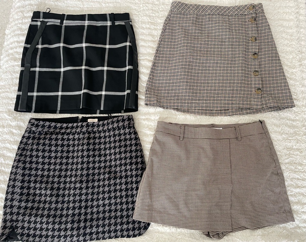 Lot de 4 jupes H&M Mango