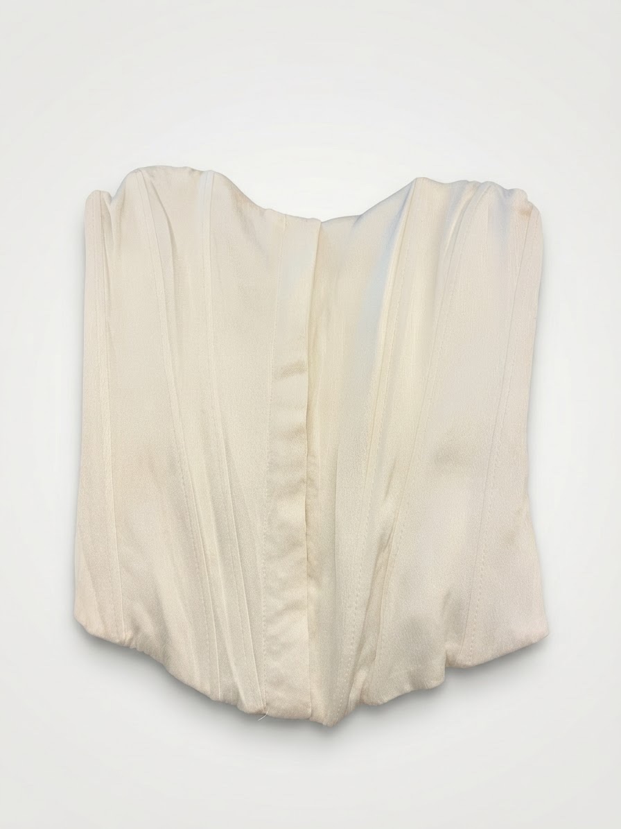 Corset blanc zara