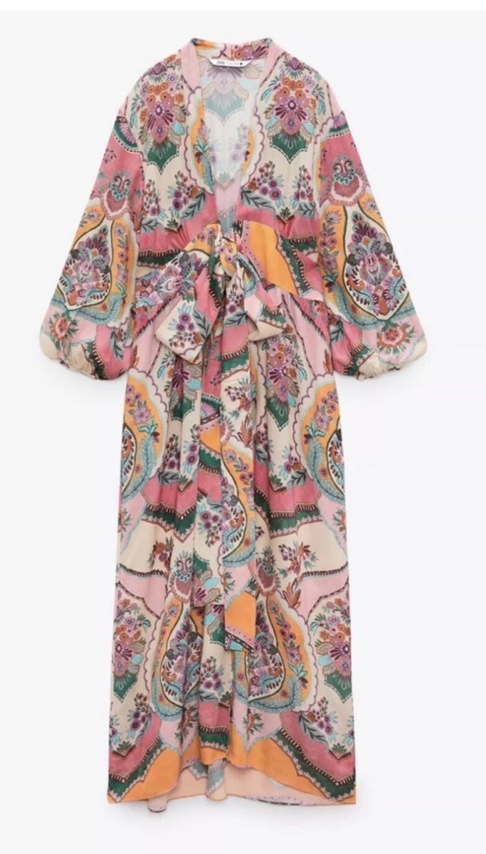 Zara maxi wram dress