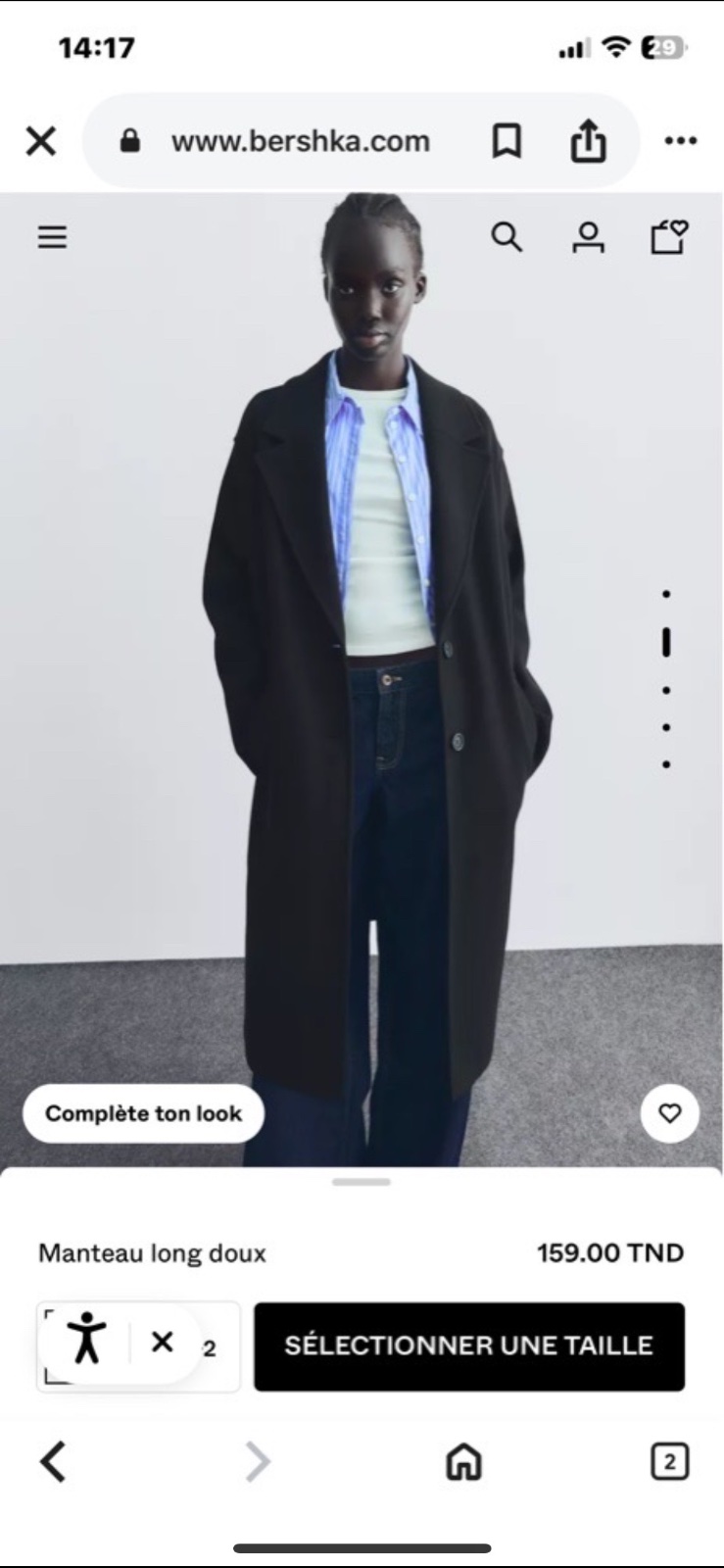 Manteau noir