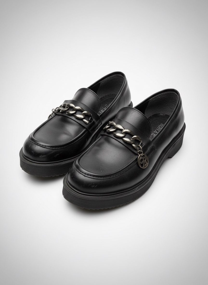 Mocassin noir 