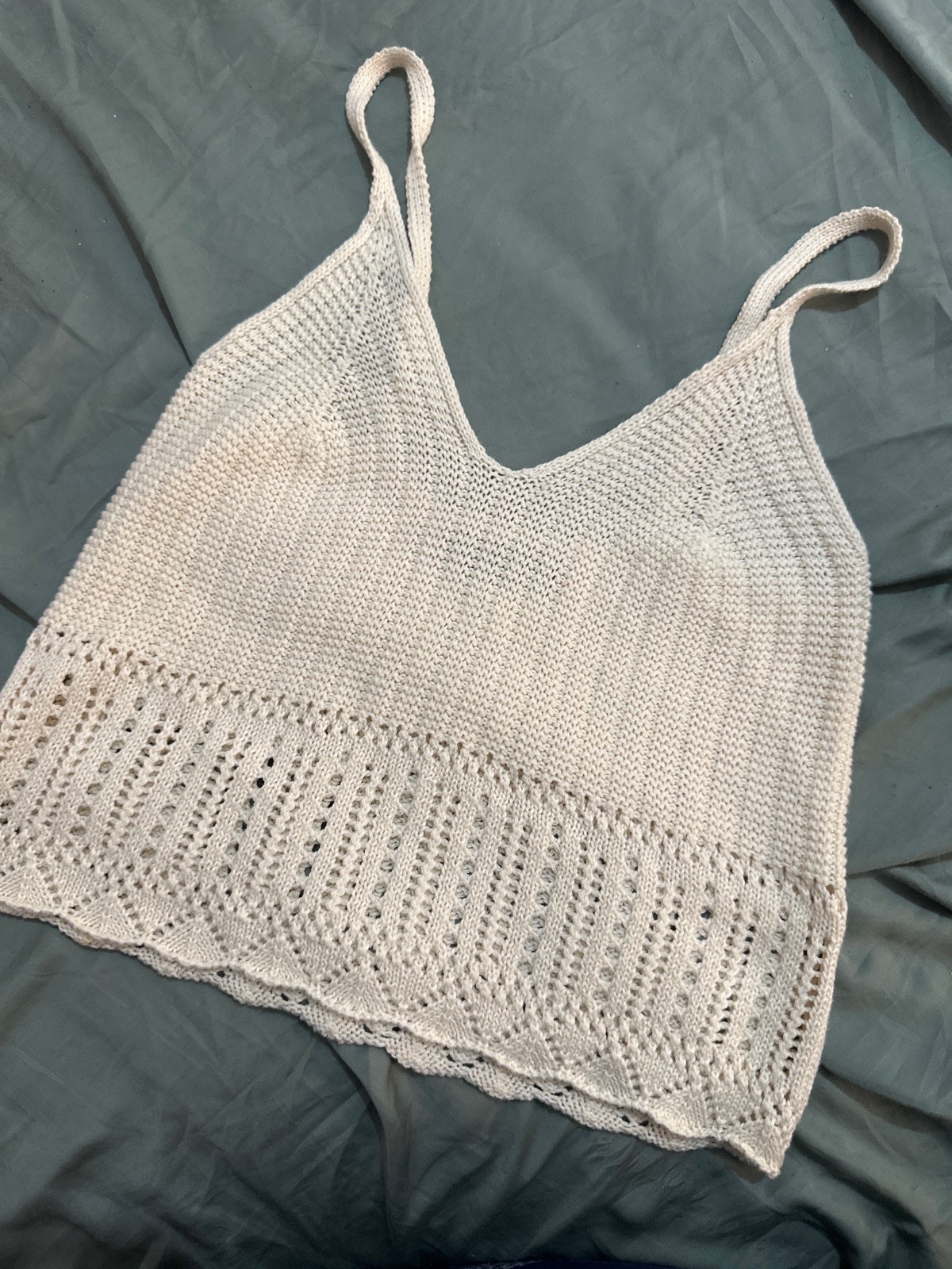 Haut en crochet 