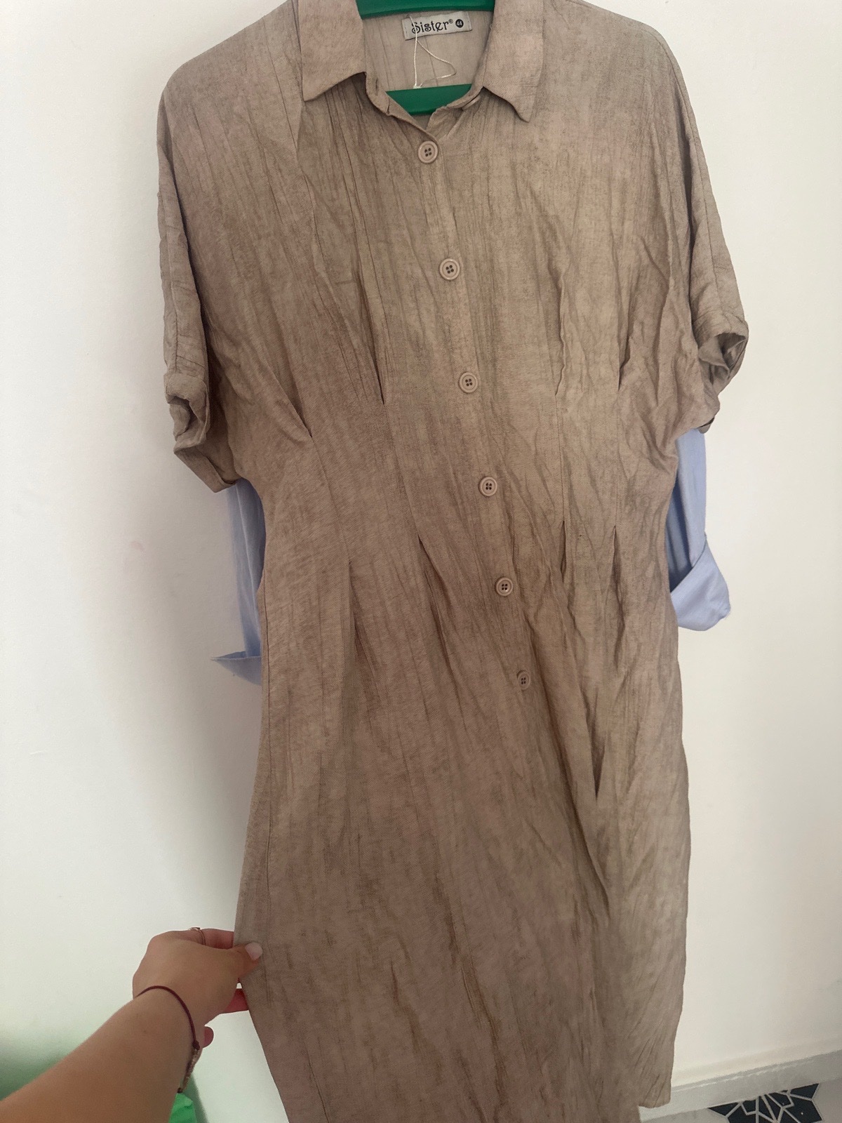 Robe chemise lente