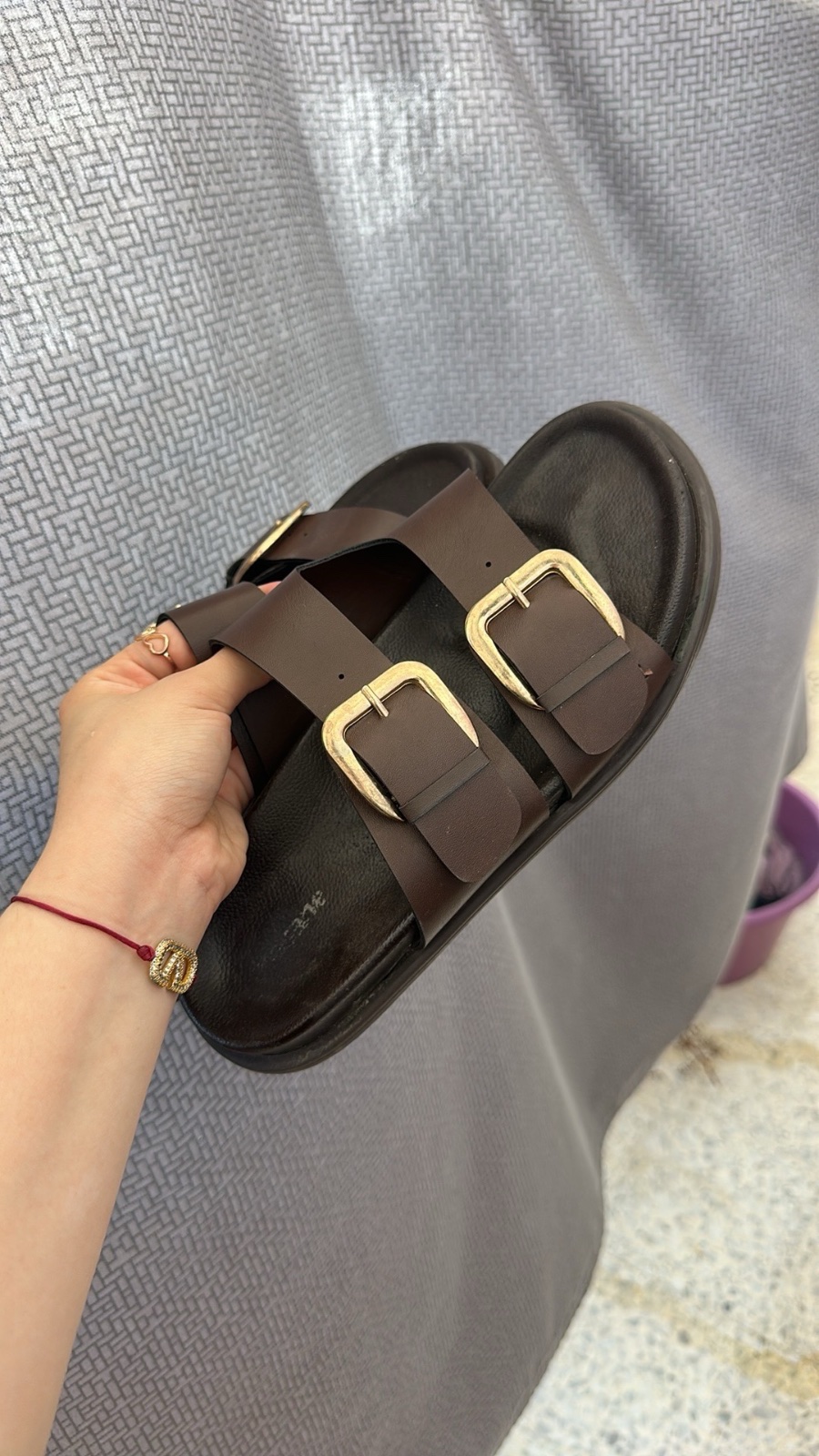 Mule marron