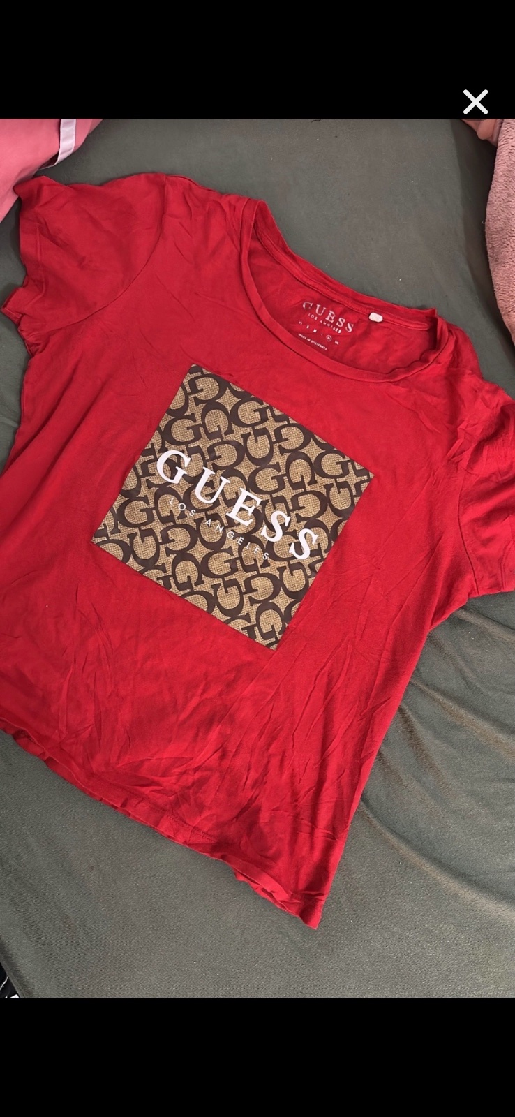 T-shirt guess authentic taille s/m