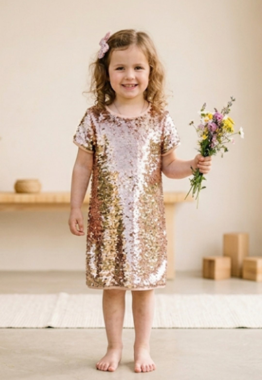 Robe fillette , robe soirée 