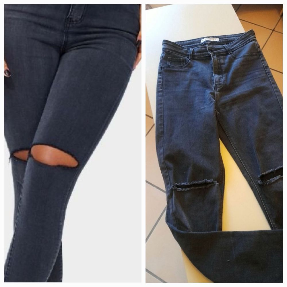 skinny gris Zara, exellent état,  je viiiide