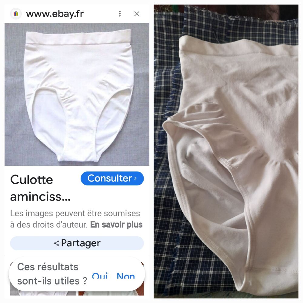 culotte gainante neuve