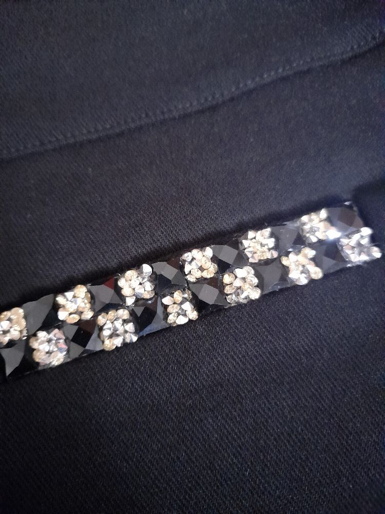 jupe sequin et strass