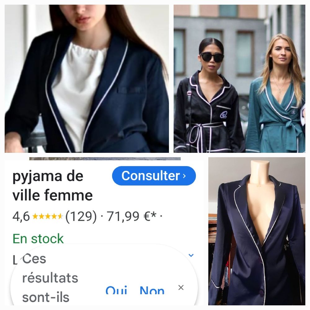 PROMO blazer chic, de marque.tres tendance,  couleur bleu nuit , billet blanc sale
