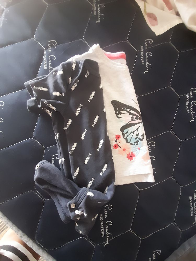 2 articles bb , 1 body et 1 tee-shirt primark. 