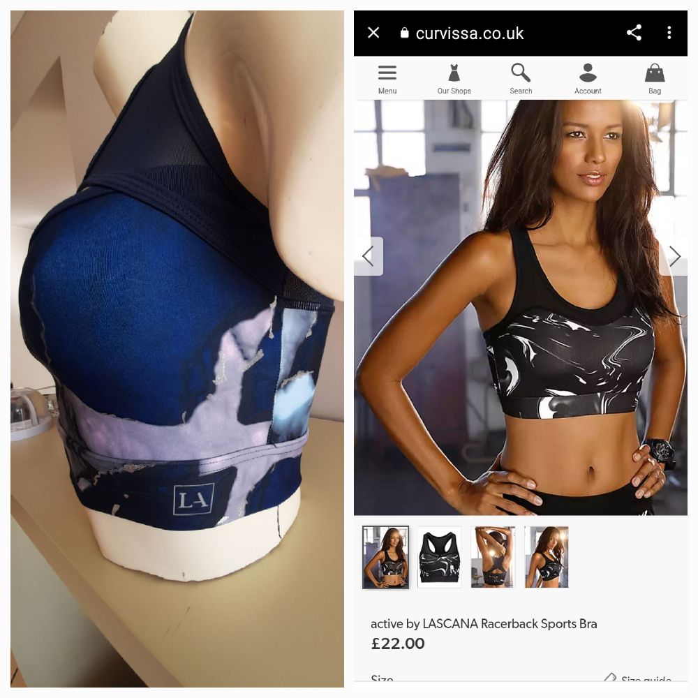 SUPER PROMO,brassière de sport LASCANA neuuuuuve.