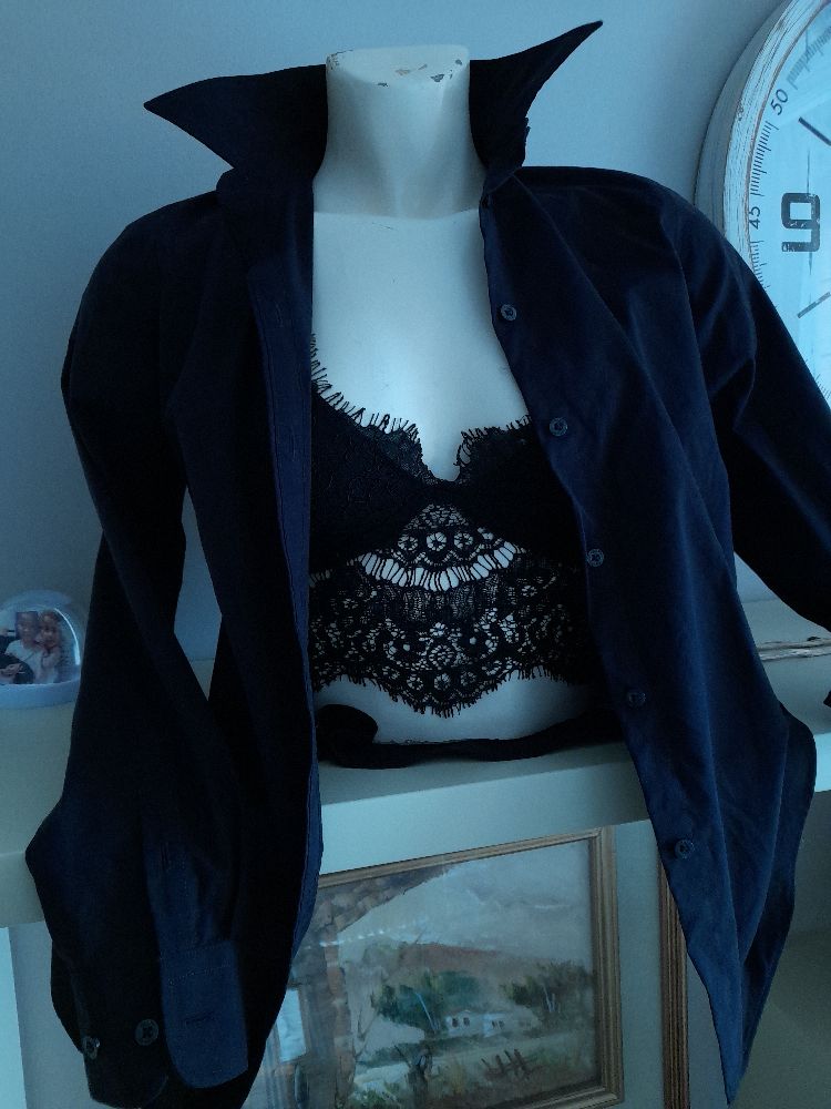 chemise CHAPS noire taille xs
