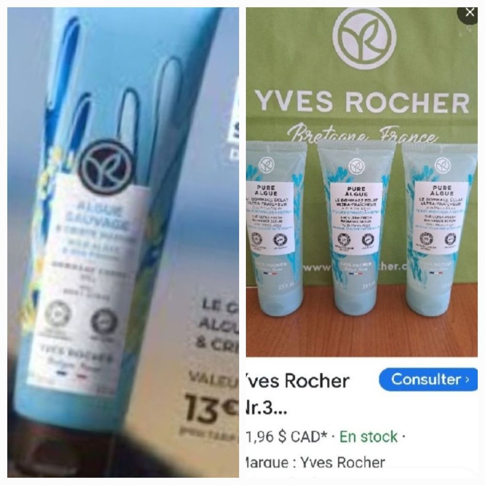 duo de gommage, visage et corps, 98% ingrédients naturelles.