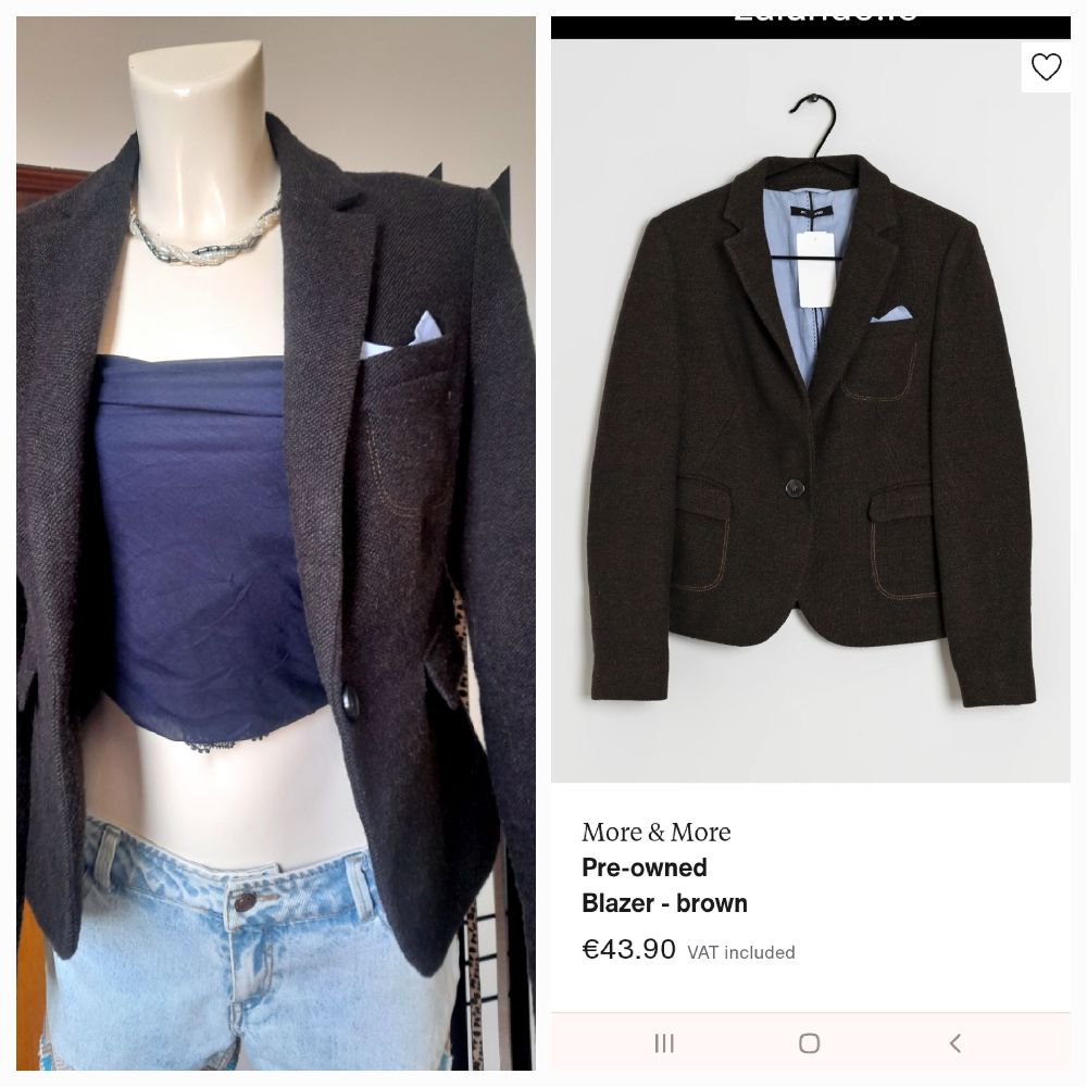 liquidation,blazer court MORE &MORE, exellents état et qualité. 