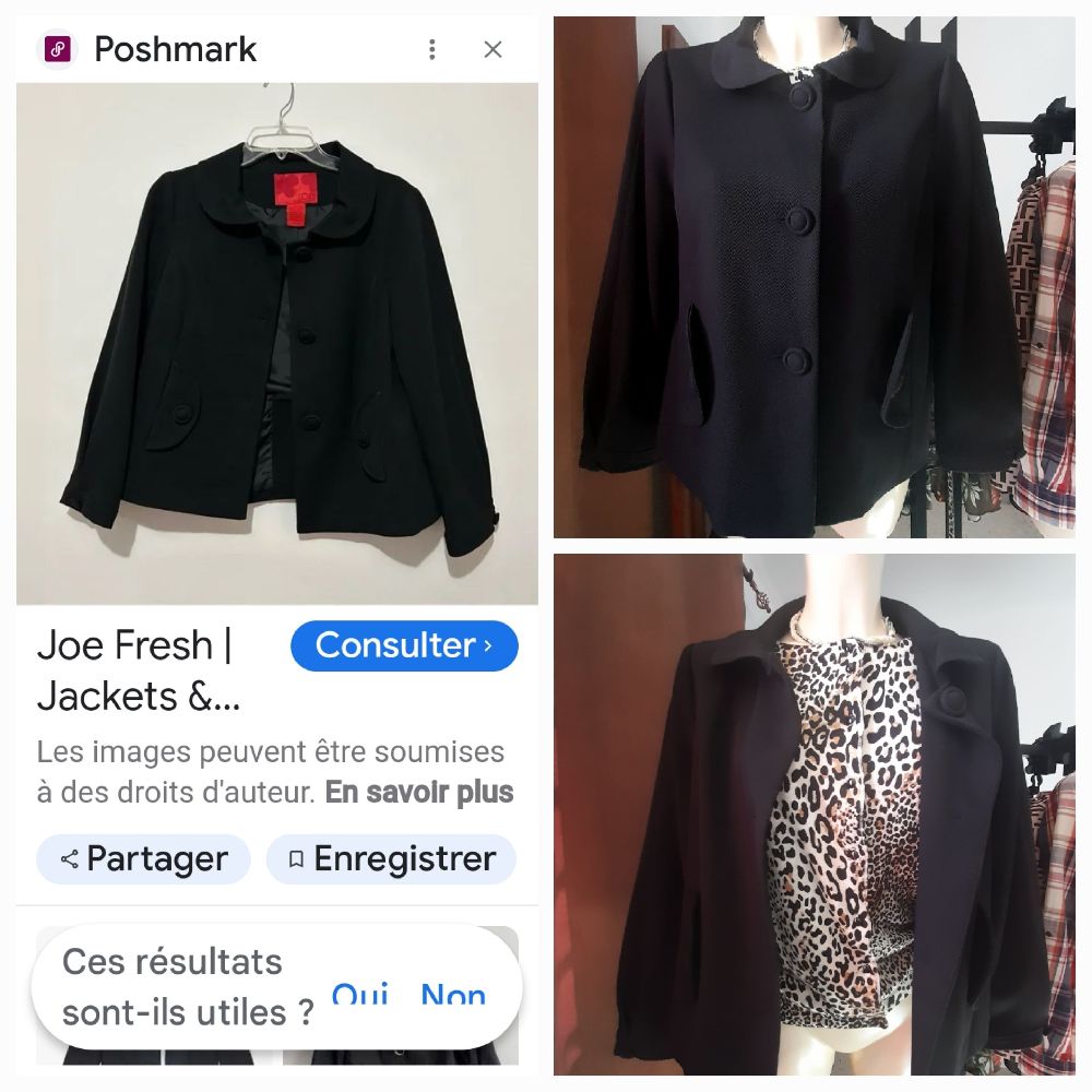 Promo,petite veste texturée JOE FRESH neuuuve.