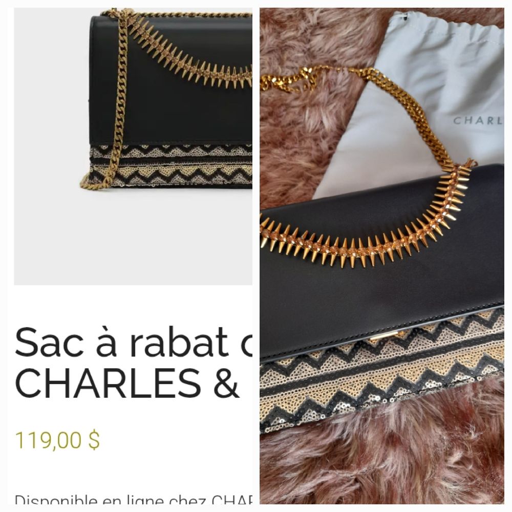 Promo,Tres chic sac authentique CHARLES & KEITH 