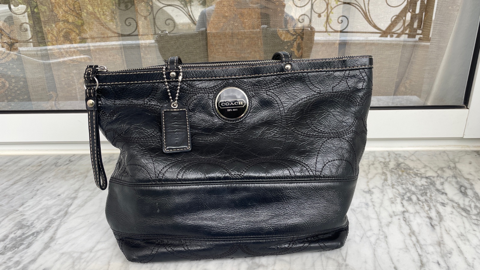 Sac noir coach 