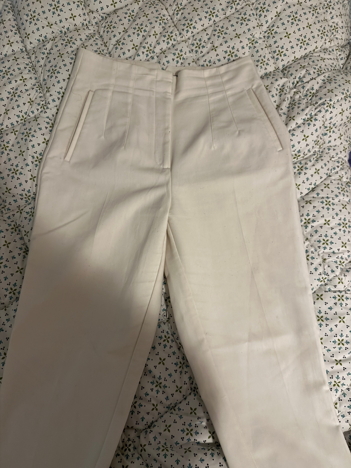 Pantalon a pince 