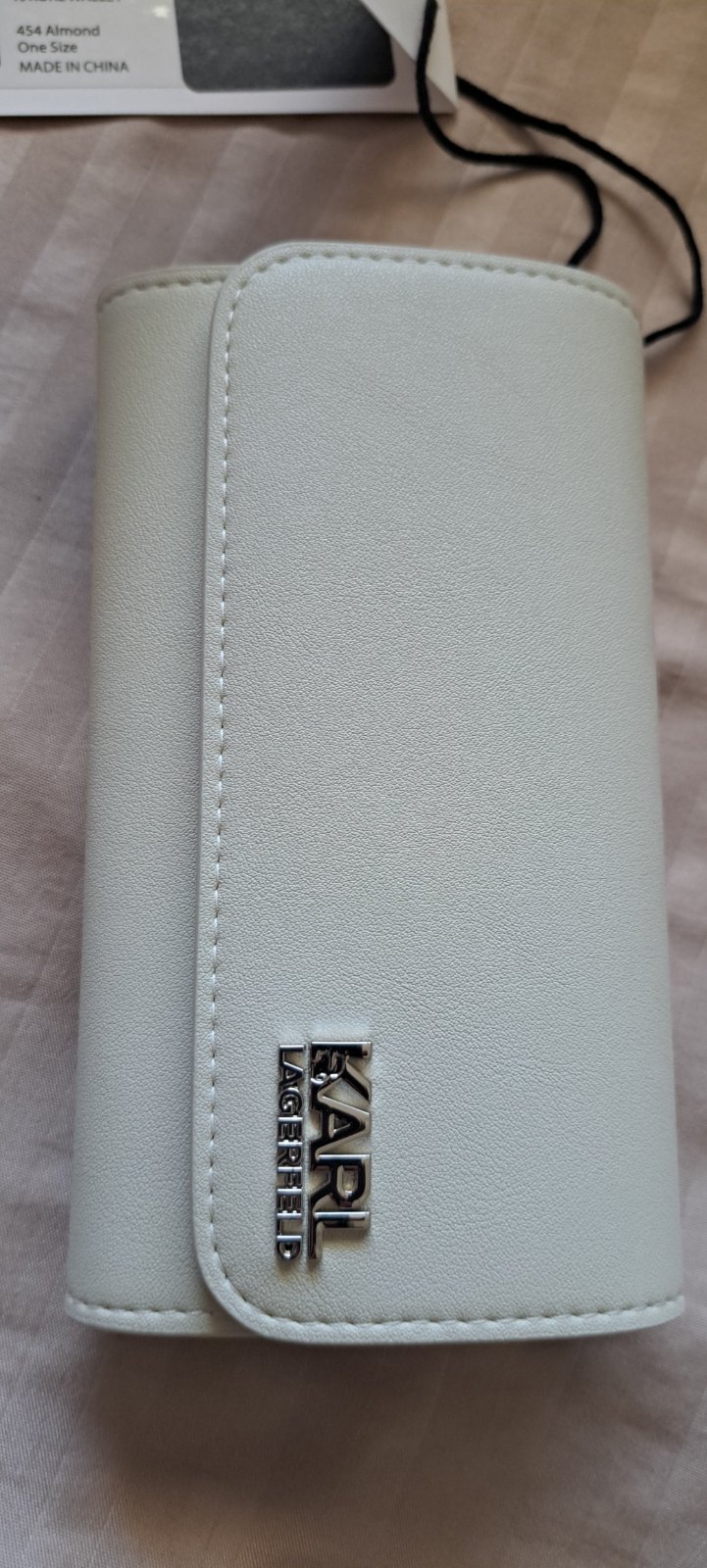 Portefuille KARL LAGERFELD Ecru 
