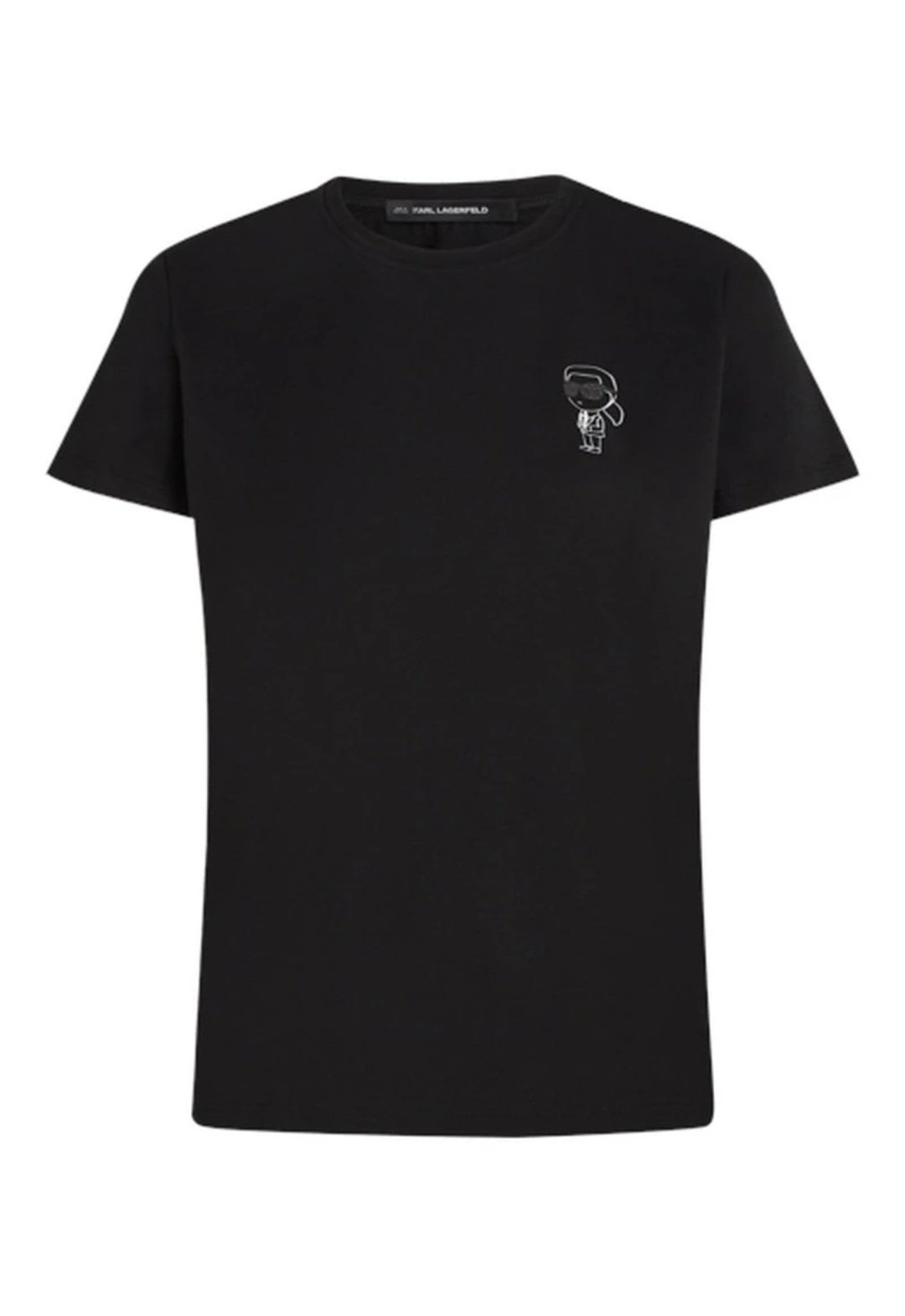 T-shirt KARL LAGERFELD Noir  authentique 
