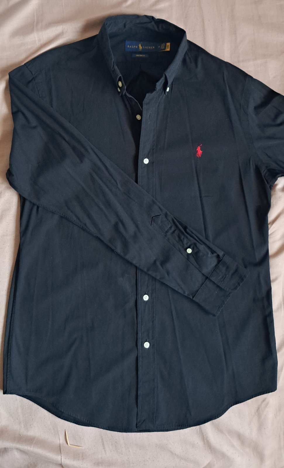 Chemise Ralph Lauren authentique noir 