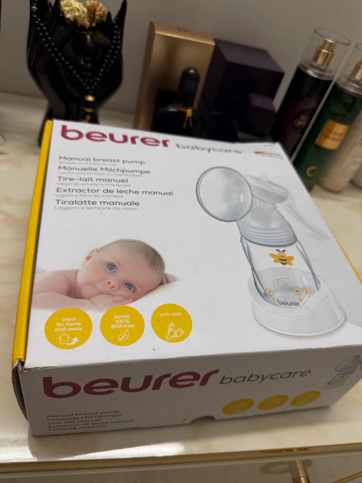 Tire lait beurer manuel