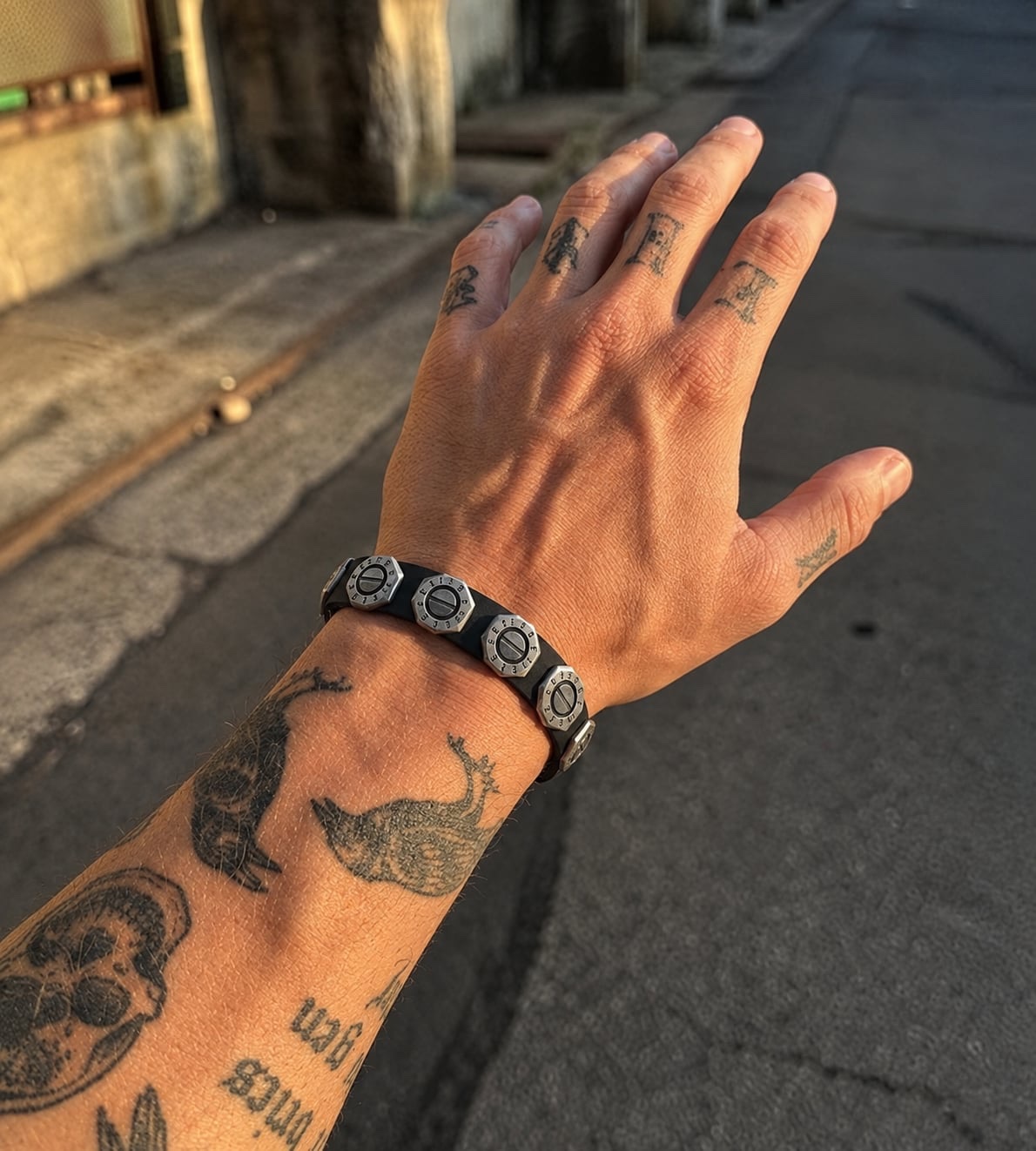 Vintage Diesel Leather Braclet