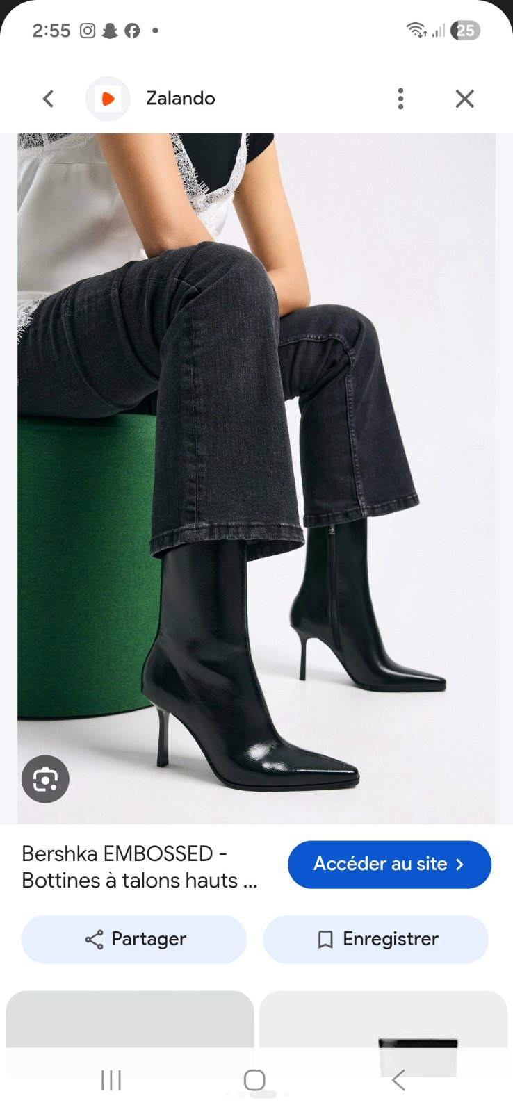 Bottine bershka