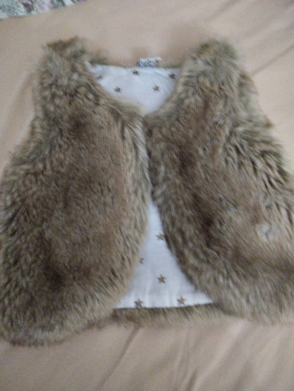 Gillet forrure 9 mois