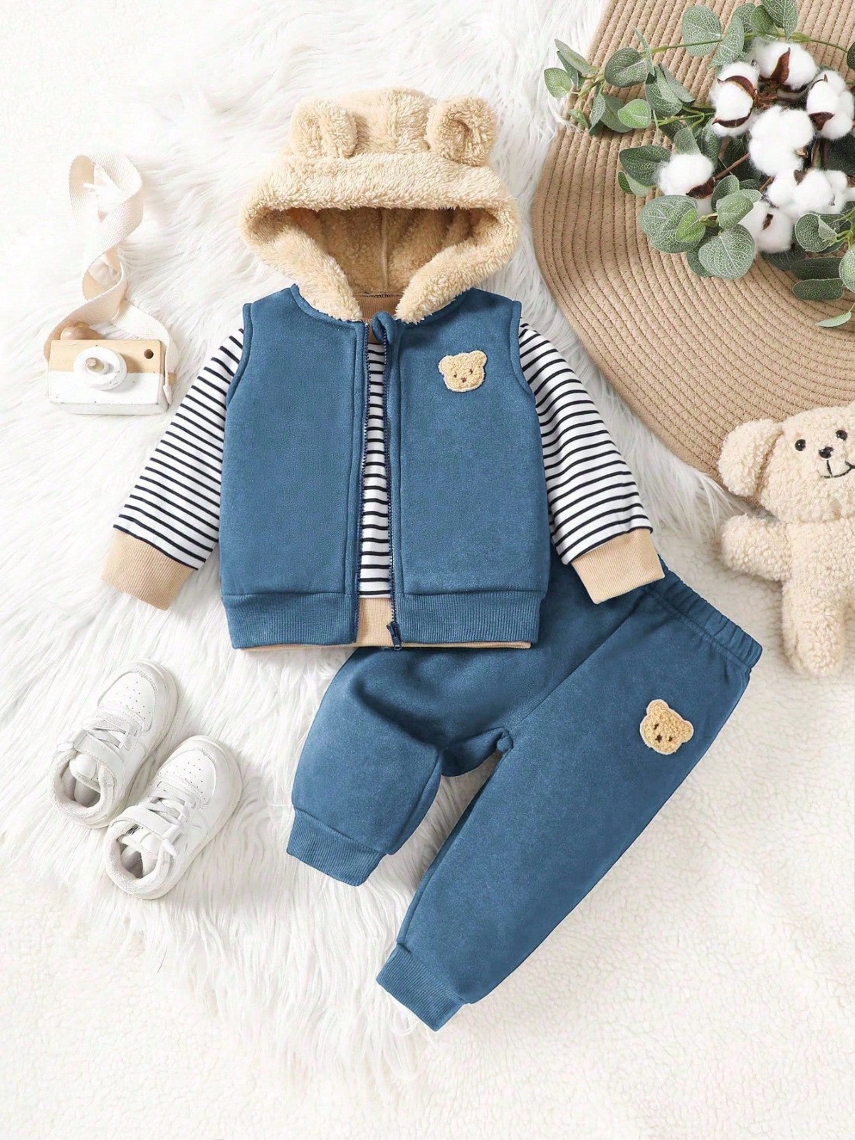 BABY SET BOY ( 3 pieces) 18 mois