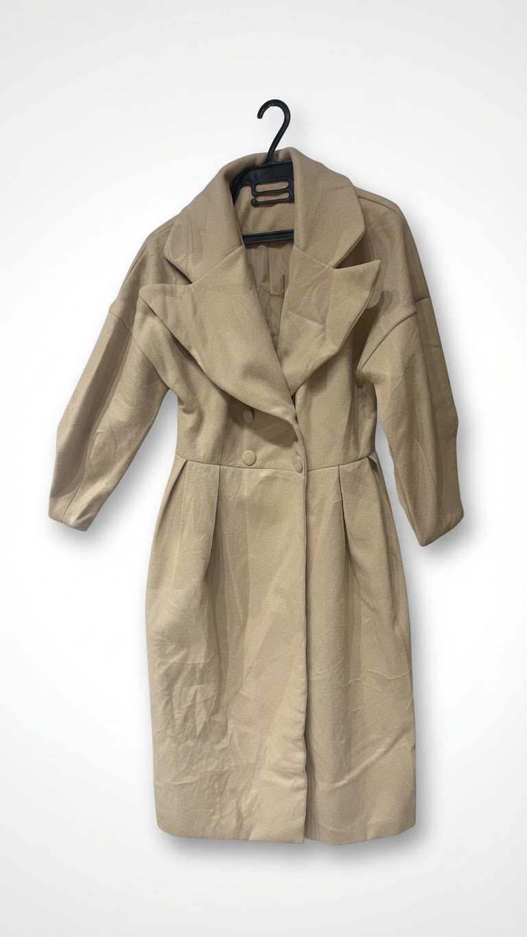 Manteau beige 