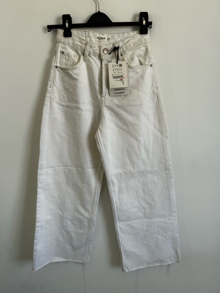 Pantalon Jean Blanc taille 32