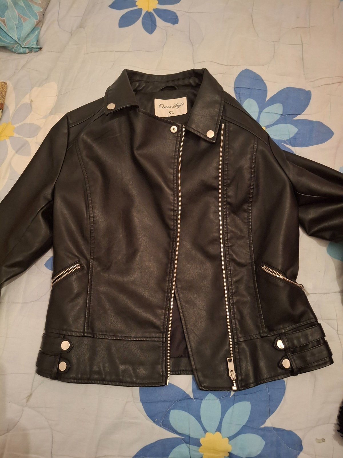 Veste cuir 