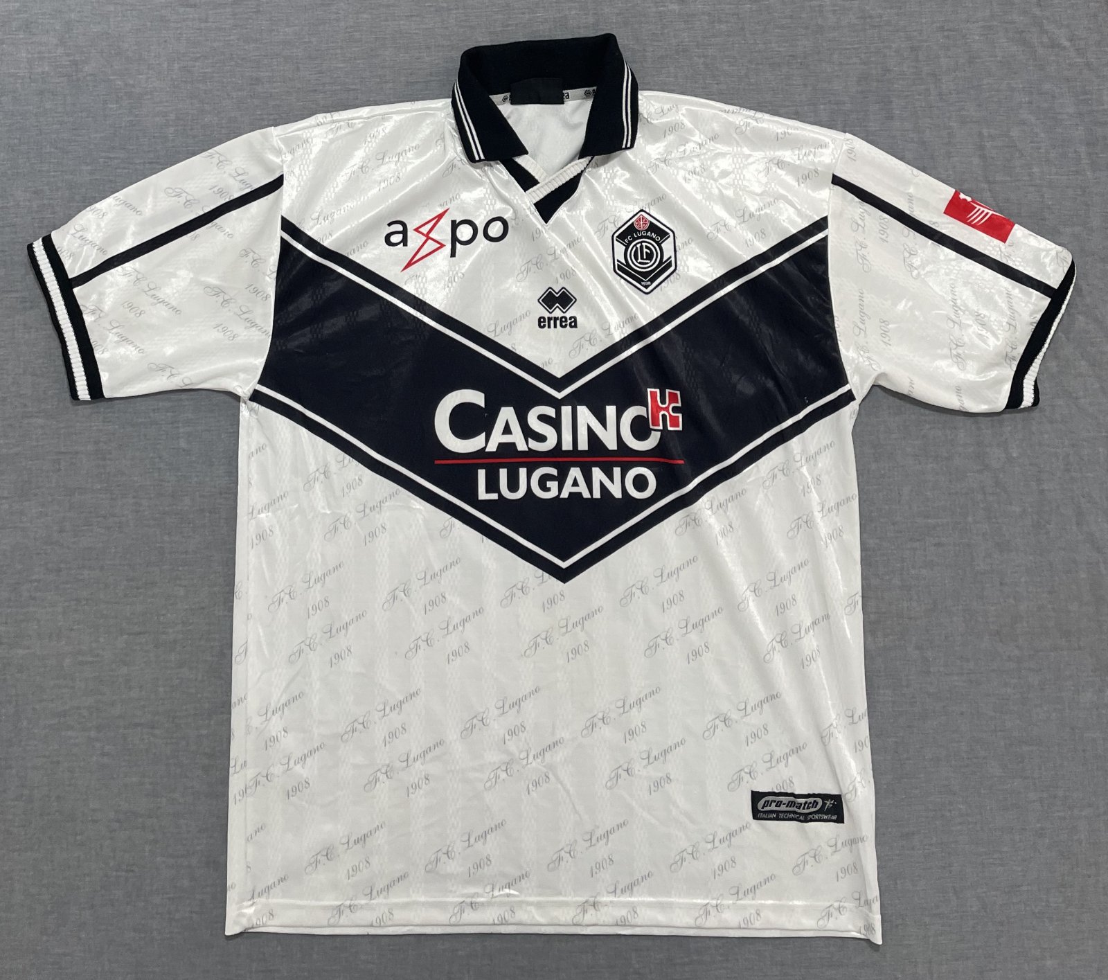 Maillot FC Lugano 2001-2002