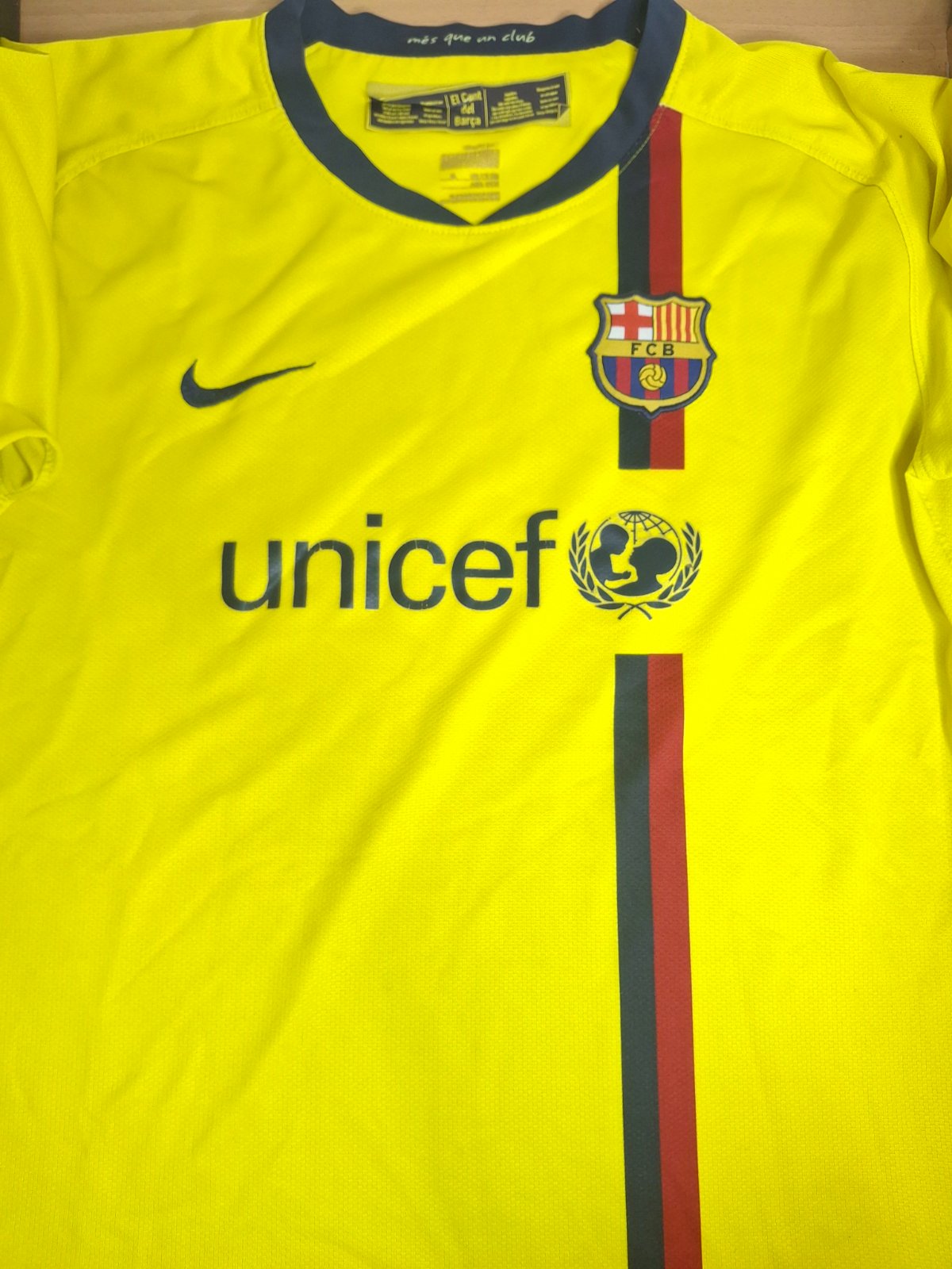 Barça 2009 2nd kit authentique 