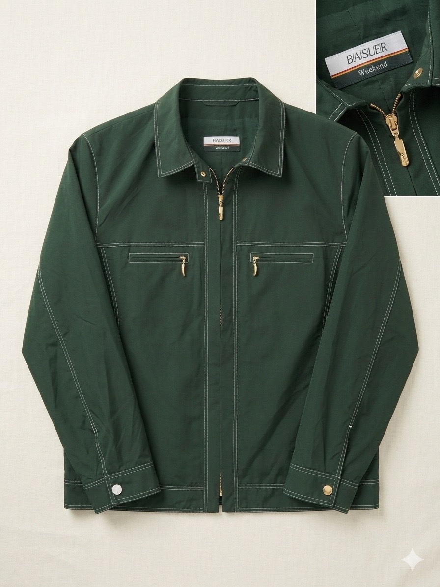 Veste légère Basler vert forêt – Style Workwear chic