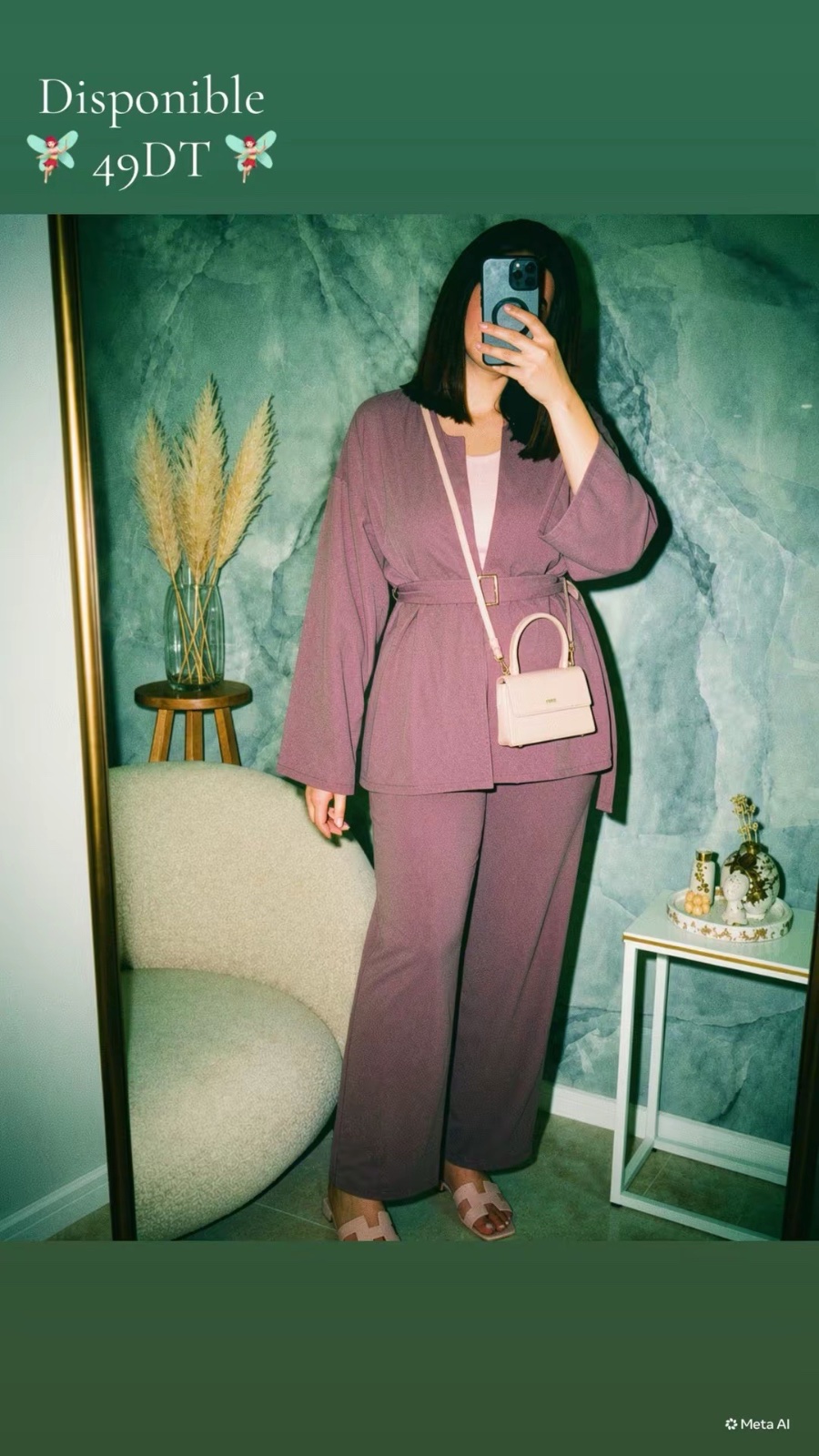 Set 3 pieces neuf ( kimono + ceinture + pantalon ) 