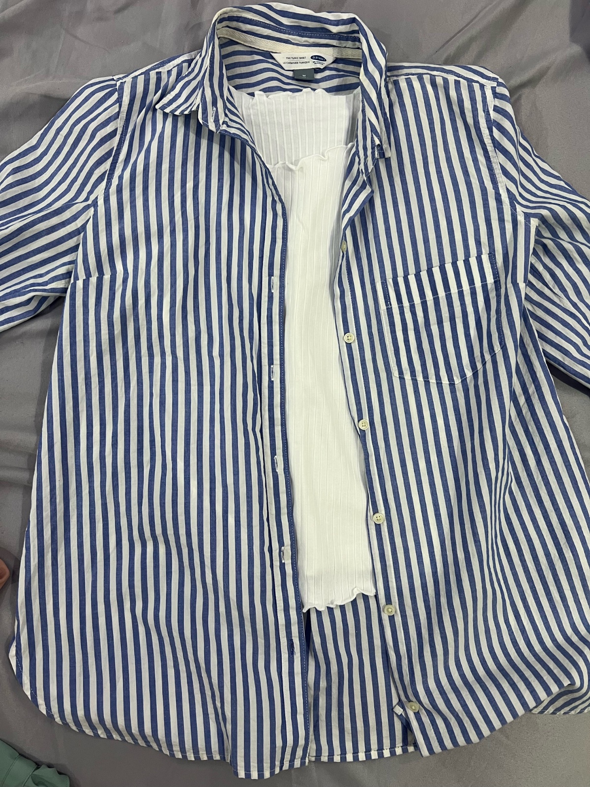 Chemise + pull