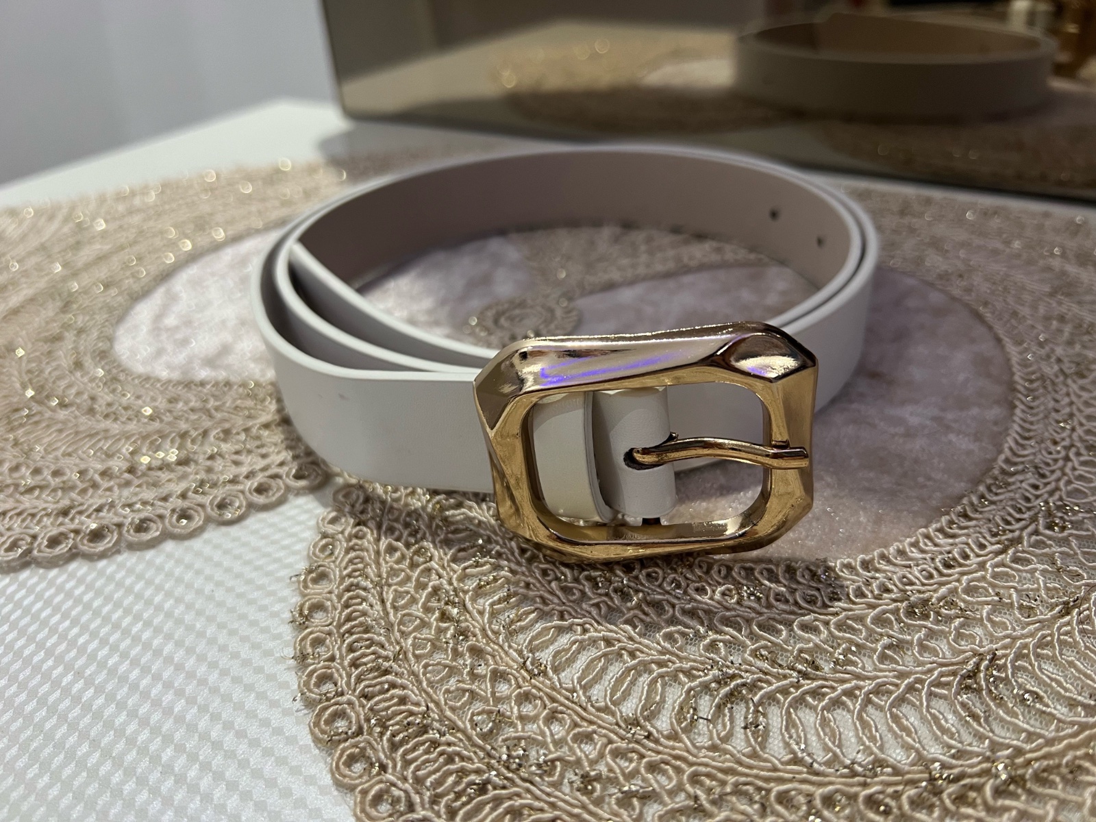 Ceinture blanche 