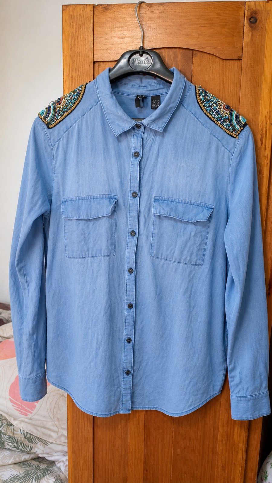 Chemise bleue
