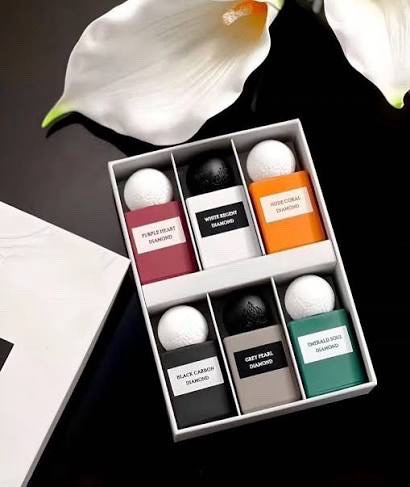 6 mini parfum ibraq diamonds collection 10 ml chacun encore cacheté