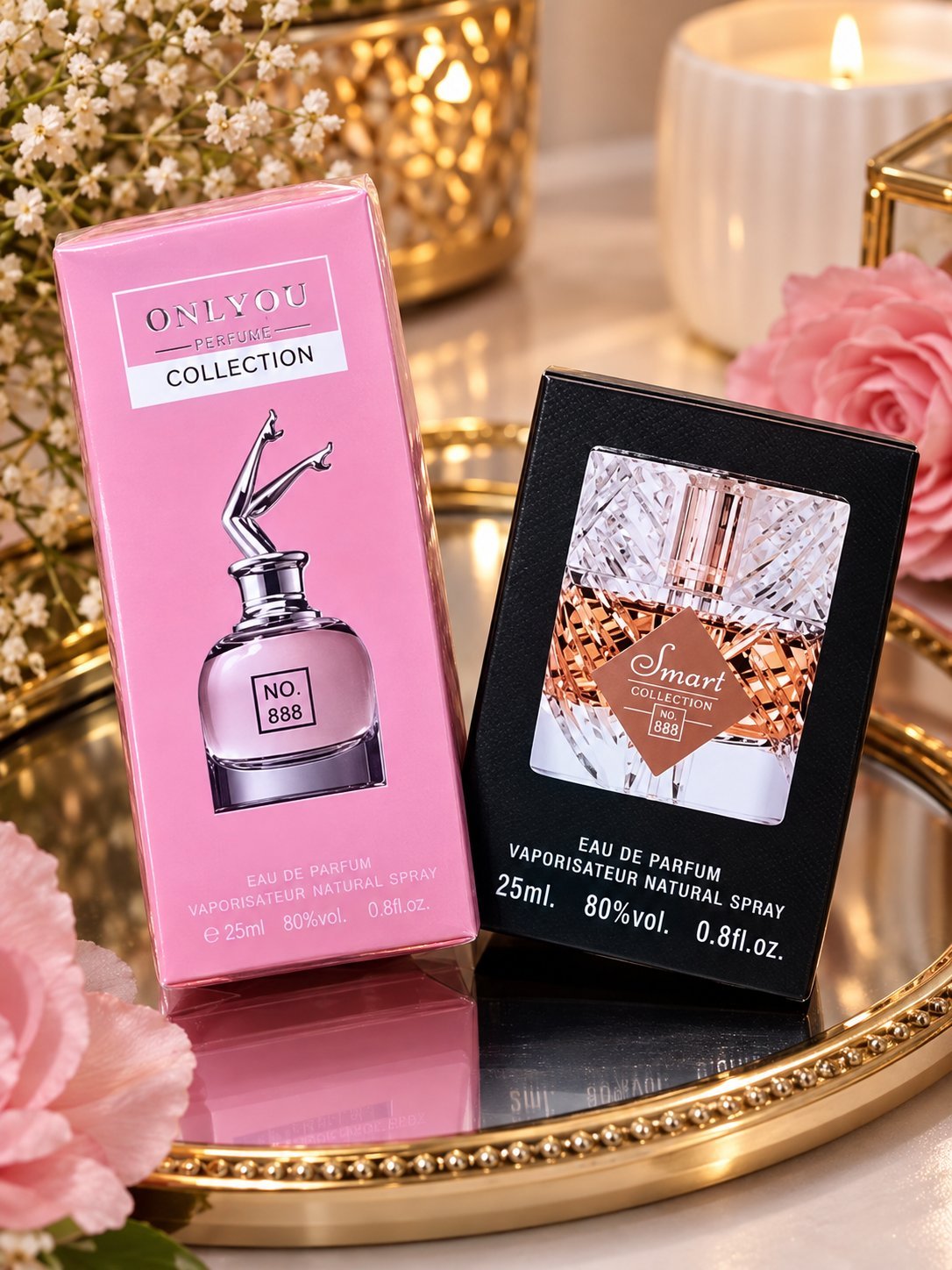 Deux parfums femmes 