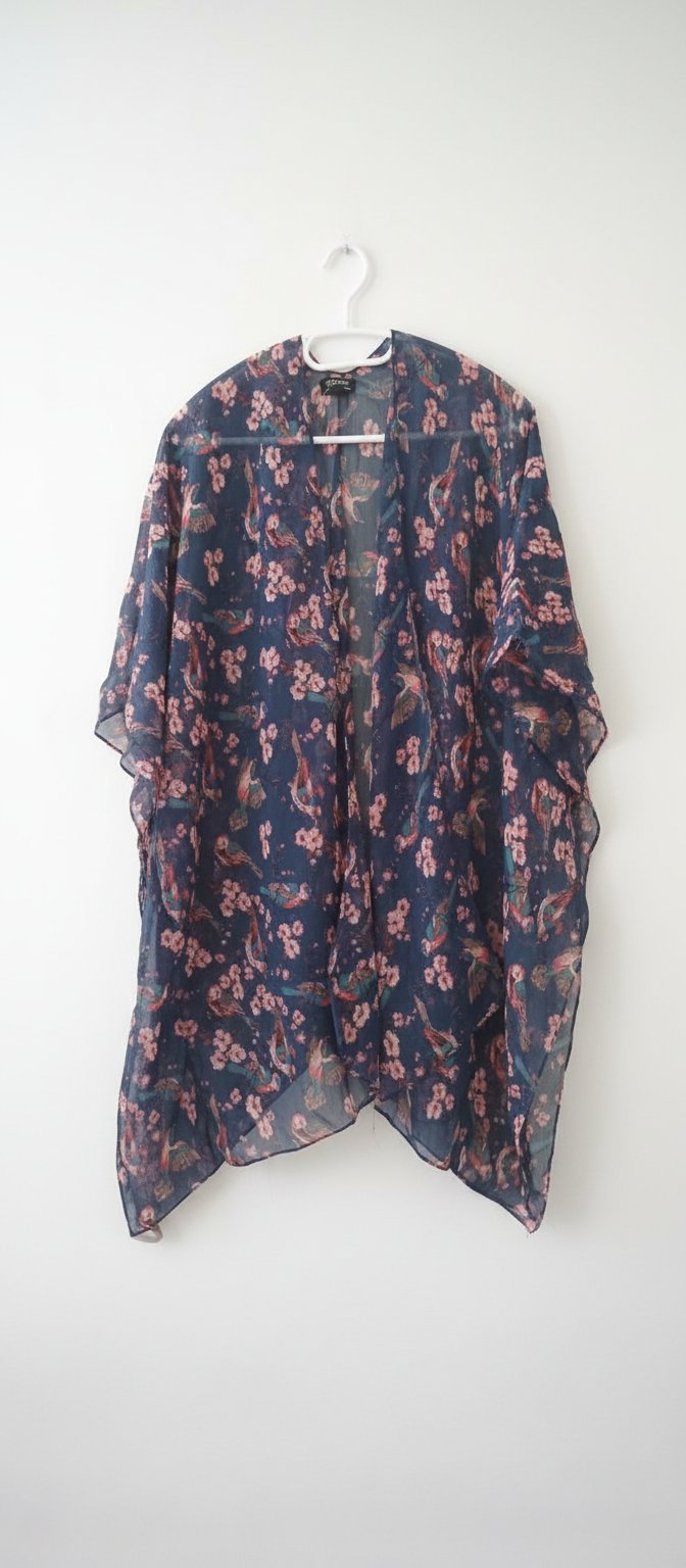 Cache maillot kimono 