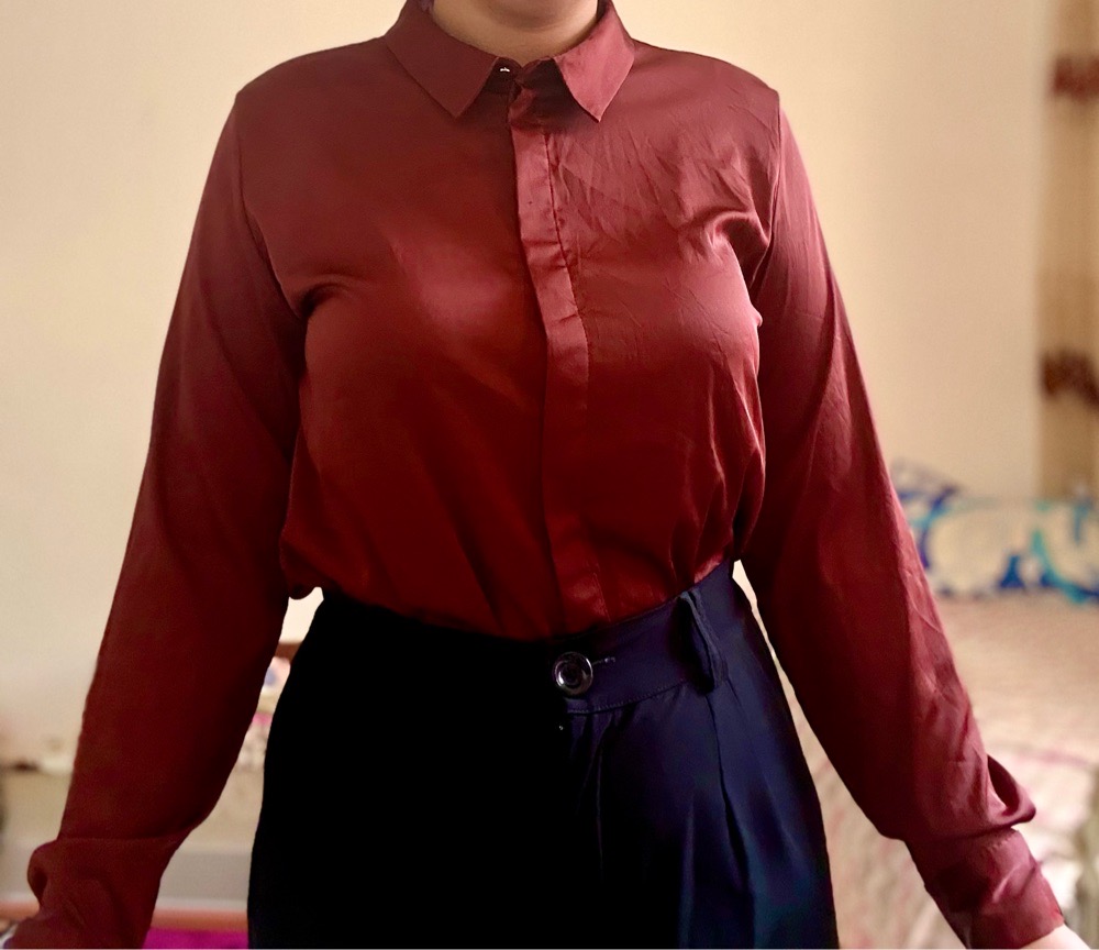 Chemise satiné