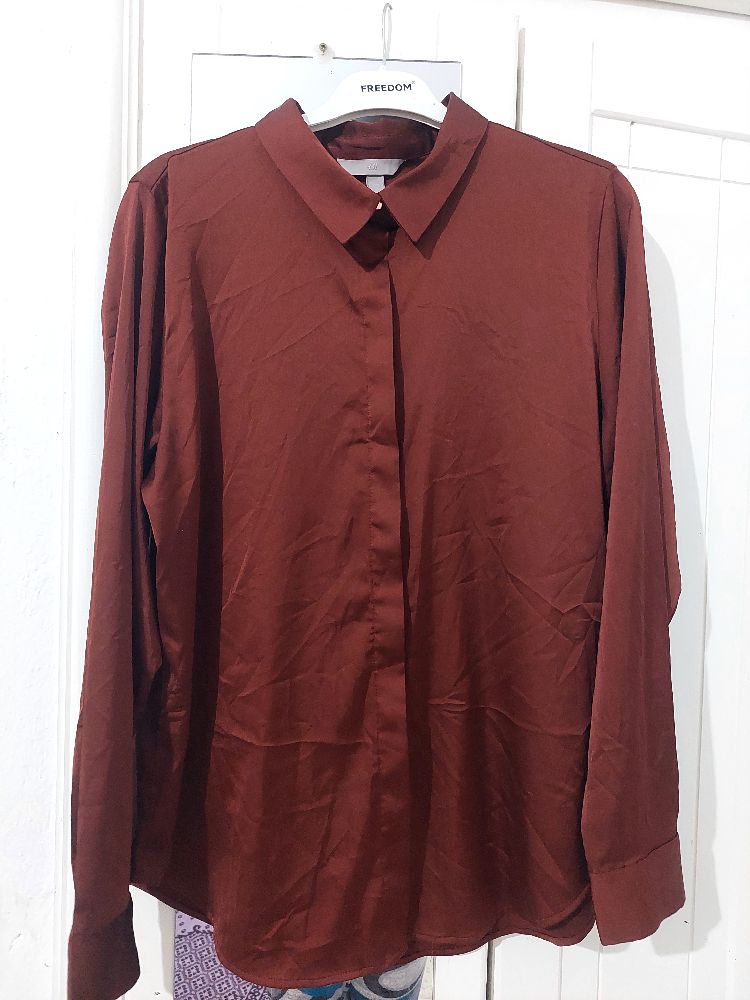 Chemise satinée 