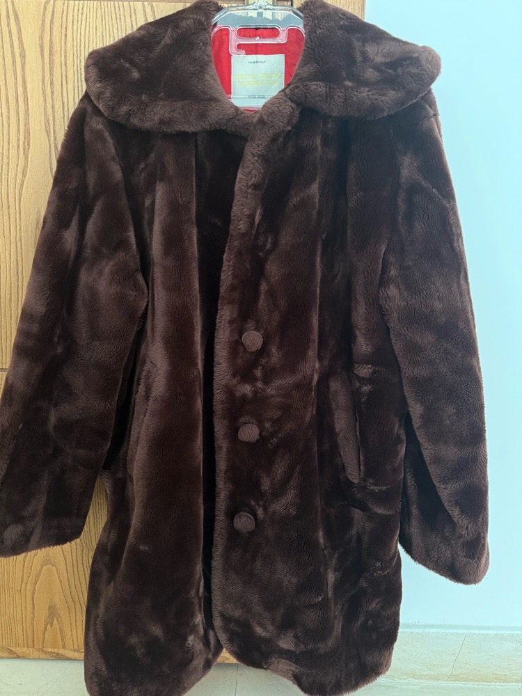 Manteau en marron chocolat